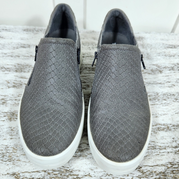 Timberland "Mayliss" Slip-on Snakeskin Gray Grey Sneaker Shoe | Women's Size 9 - Picture 3 of 12